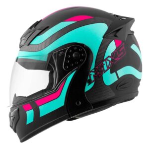 Capacete Robocop Escamoteável - Motovax