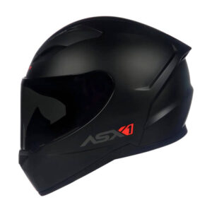 Capacete Moto Fechado ASX City Solid Preto Fosco - Motovax