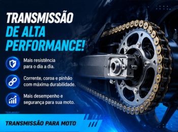 Transmissão de moto - Motovax